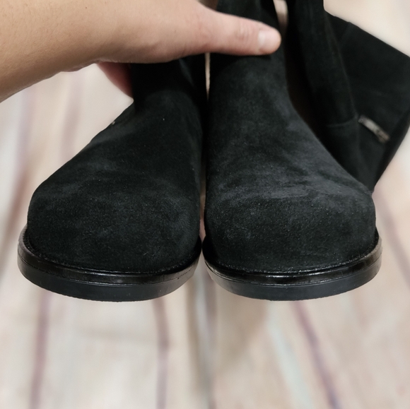 NEW La Canadienne | Passion Black Suede Riding Boot - Picture 8 of 10